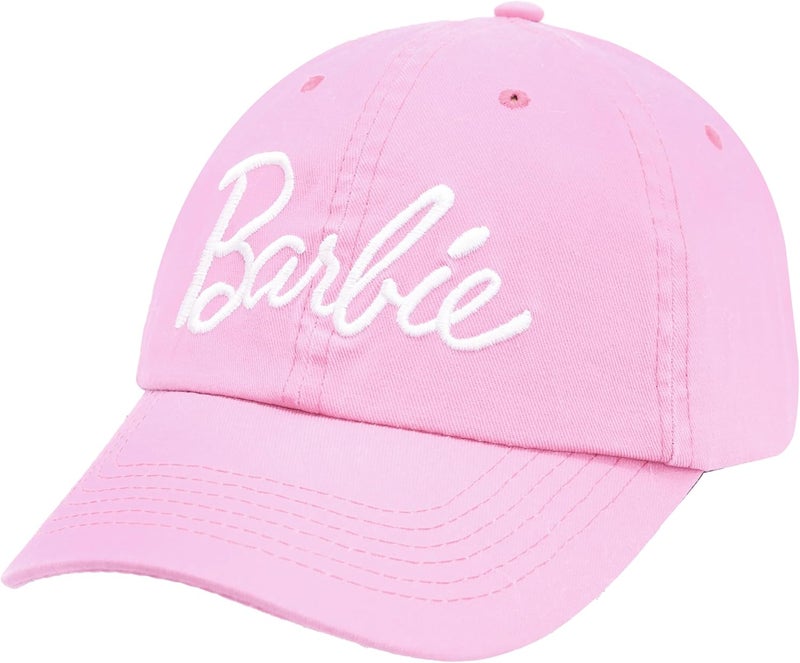 Barbie Soft Cotton Women's Cap with Curved Brim hat - Image 1